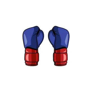 BOXING GLOVES 1 Stock Illustration