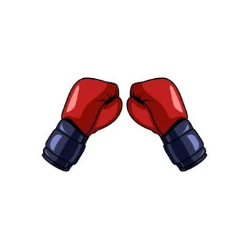 BOXING GLOVES 2 Stock Illustration