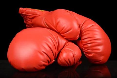 Boxing Gloves Highlight Stock Photos