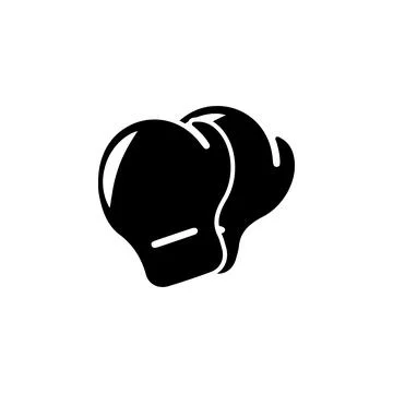 Boxing gloves icon. Elements of fighting icon. Premium quality graphic design Illustrazione stock