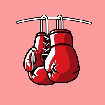 Boxing gloves Stock Illustration
