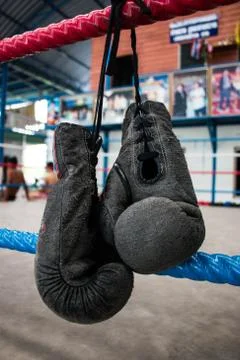 Boxing gloves Stock Photos