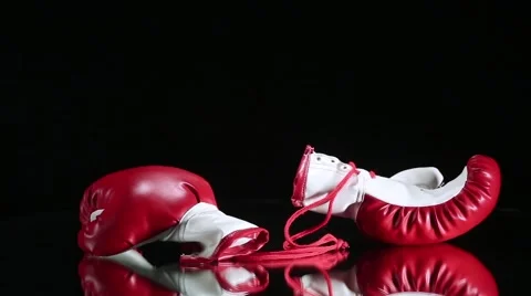Boxing gloves rotation Stock-Footage 50314947
