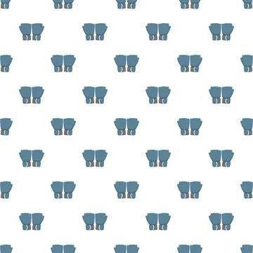 Boxing gloves seamless pattern for sport backgrounds Stock Illustration