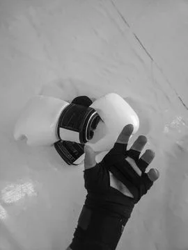 Boxing gloves on training mat Stock Photos