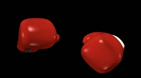 Boxing Gloves Transition HD Stock Footage 10870427