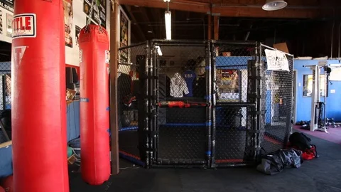 Boxing Gym Stock Footage 78118412