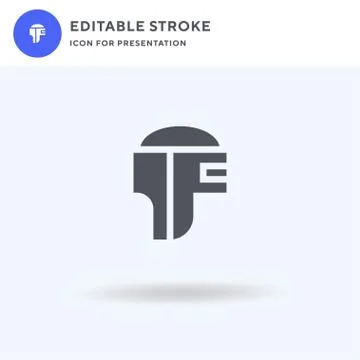 Boxing Helmet icon vector, filled flat sign, solid pictogram isolated on whit イラスト素材