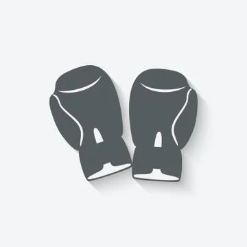 Boxing icon Stock Illustration