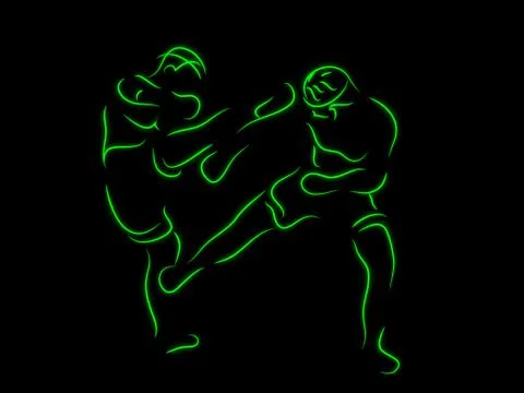 Boxing Stock Illustration