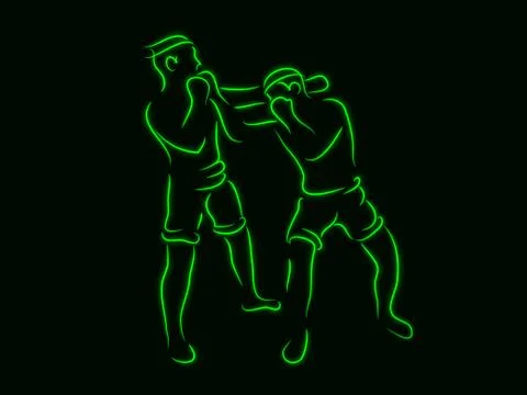 Boxing Stock Illustration