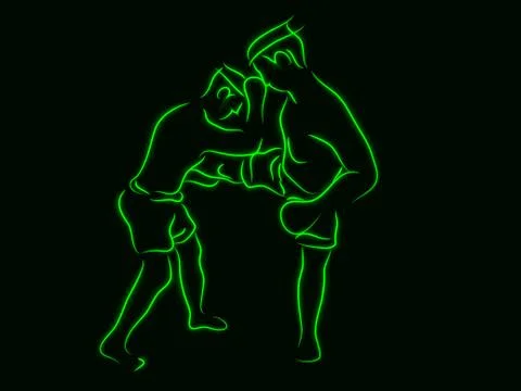 Boxing Stock Illustration