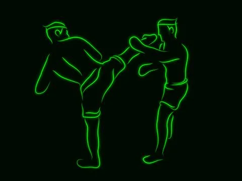 Boxing Stock Illustration