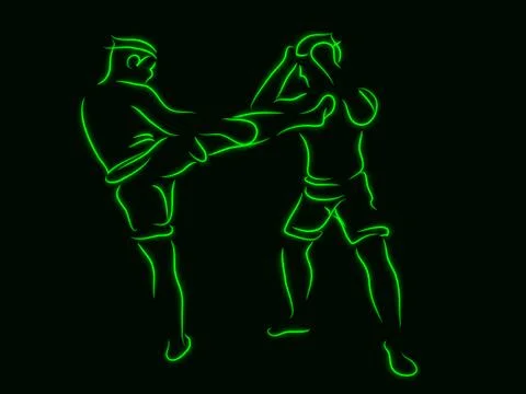 Boxing Stock Illustration