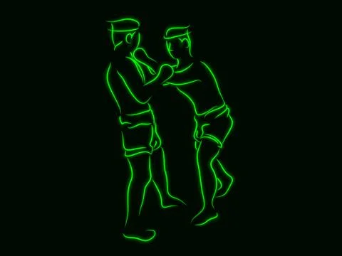 Boxing Stock Illustration