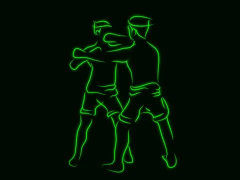 Boxing Stock Illustration