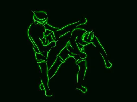 Boxing Stock Illustration