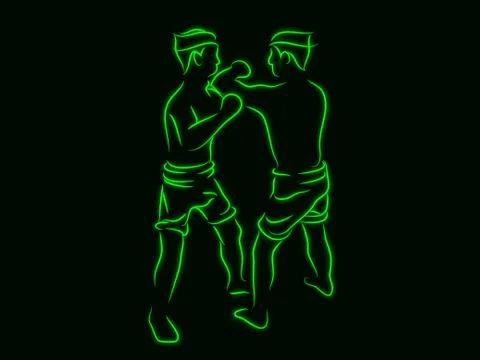 Boxing Stock Illustration