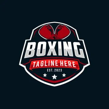 Boxing logo vector illustration Stock Illustration
