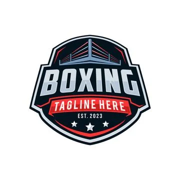 Boxing logo vector illustration Stock Illustration