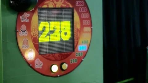 Boxing machine scoreboard Stock Footage 270278001