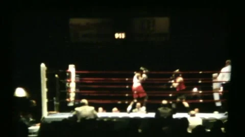 Boxing  Match Video stock 6531621