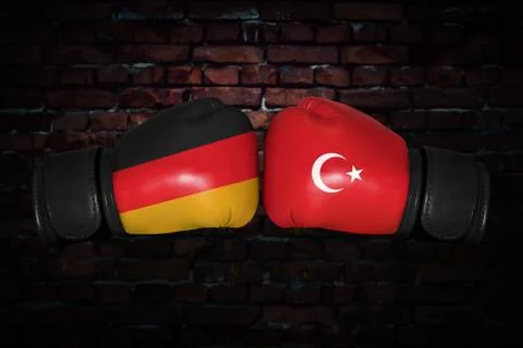 A boxing match Stock Photos
