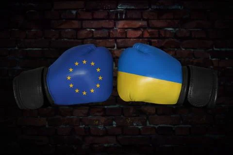 A boxing match Stock Photos