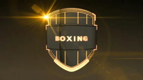 Boxing - Orange, Seamless looping 3D animation Stock Footage 64113653