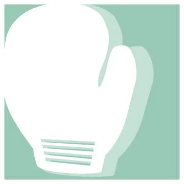 Boxing pictogram Stock Illustration