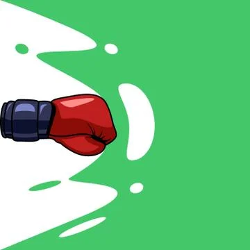 BOXING PUNCH Stock Illustration