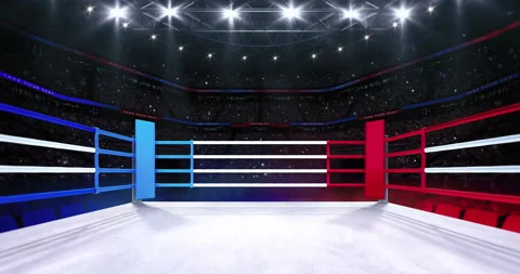 In the boxing ring. Animation of sport a... | Stock Video | Pond5