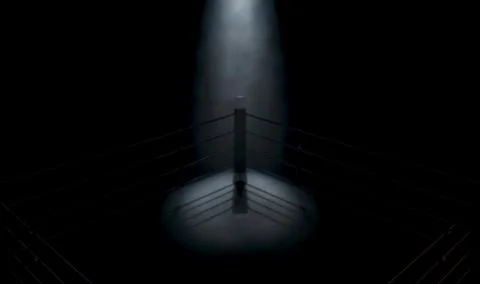 Boxing Ring Corner Illustrazione stock