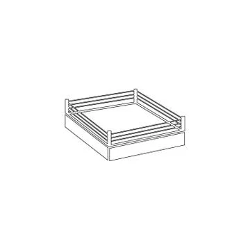 Boxing ring. flat vector icon Illustrazione stock