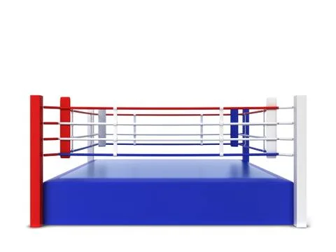 Boxing ring Stock Illustration
