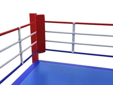 Boxing ring Stock Illustration
