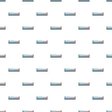 Boxing rings seamless pattern on white background Stock Illustration