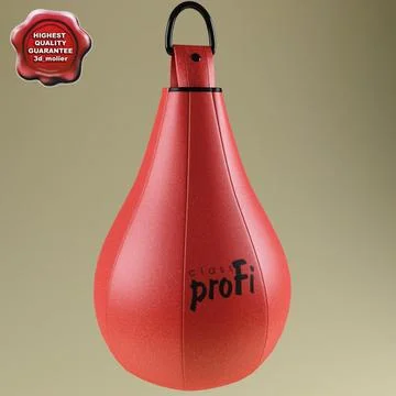 Boxing Speed Bag 3D Model