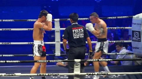 Boxing in Thailand Stock Footage 40952917