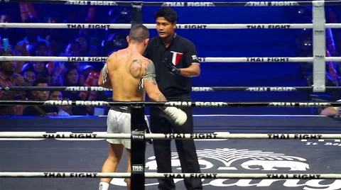 Boxing in Thailand Stock Footage 40954301