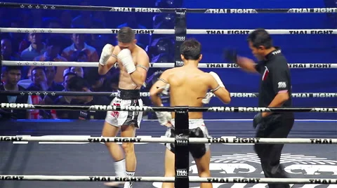 Boxing in Thailand Vídeos de archivo 40956504