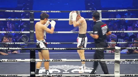 Boxing in Thailand Stock Footage 40975930