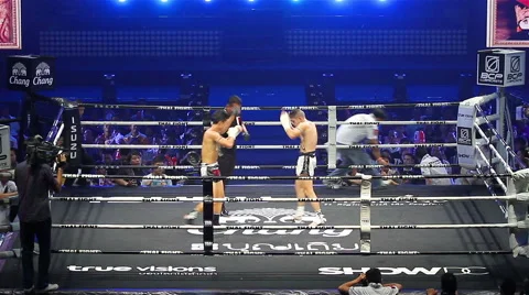 Boxing in Thailand Stock Footage 41013319