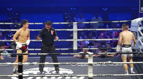 Boxing in Thailand Stock Footage 41017216