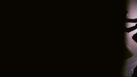 Boxing Training with a Coach Stock Footage 88794105