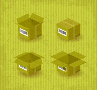 BoxSetX02 Illustrazione stock