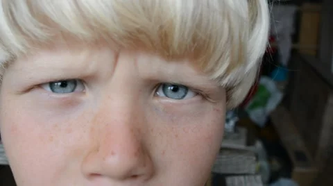 A boy of 10 years. 動画素材 52685337