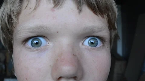 A boy of 12 years. 動画素材 52685427