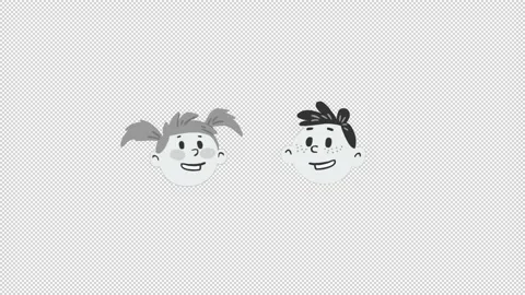 Boy and girl talking with each other Stock Footage 149074165