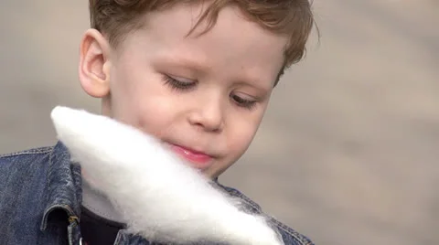 Boy and Treat Video stock 24459748